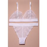 EKRU FULL DANTEL BRALET TAKIM DS20095BRT