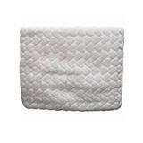 Ekru Kalp Kabartmalı Kalın Peluş Battaniye 100*120 cm