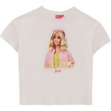 Ekru Kız Çocuk Baskılı T-Shirt BRB5SG-TST6016