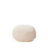 Ekru Meditasyon Minderi 40 Cm Çap