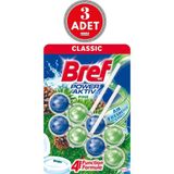 EKS Ticaret Bref Wc Power Aktiv Çam Tuvalet Bloğu 2'li Paket 3 Adet Bref Çam