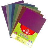 EKS Ticaret Bubu Aynalı Fon Kartonu 50X70 cm Karışık Renk 10'lu Paket - Renkli