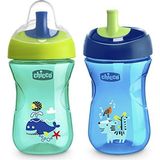 EKS Ticaret Chicco Pipetli Eğitim Bardağı 12 Ay+ Erkek Bebek - Renkli
