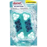 EKS Ticaret Domol Wc Kokusu Klozet Blok Turkuaz 96 gr