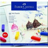EKS Ticaret Faber Castell Goldfaber Mini Toz Pastel Boya 48 Renk Seti Yaratıcı Çizim İçin Uygun