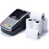 EKS Ticaret Köhler Pos Rulosu 10 Adet 56X16 Pos Kağıdı Yazıcı Pos Rulosu