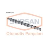 EKSANTRIK MILI EGSOZ MEGANE 1.4/1.6 16V K4M K4J DOKUM SUPSAN E0004022-01