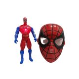 Eksen store Spiderman Işıklı Hareketli Figür Ve Örümcek Adam Maskesi 2'li Marvel Avengers Set