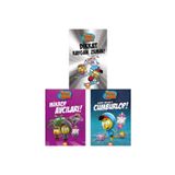 Eksik Parça Çocuk Kral Şakir 12 & Mikrop Avcıları 1&2 (3kitap)