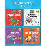 Eksik Parça Çocuk Kral Şakir İlk Okuma Set 3 - 4 Kitap (12-13-14-16)