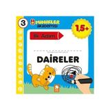 Eksik Parça Daireler - Minikler Akademisi 3... +9 Çocuk Kitabı