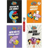 Eksik Parça Kral Şakir 5-6-7-8 Set Son 4 Kitap Takım + Ayraç