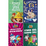 Eksik Parça Yayınları Ayvayı Yedik Müzesi + Çantamdan Fil Çıktı + Kral Şakir 15- 16 / 4 Kitap Set
