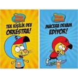 Eksik Parça Yayınları Kral Şakir 1 & 2 Set - Tek Kişilik Dev Orkestra & Macera Devam Ed