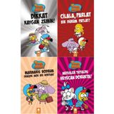 Eksik Parça Yayınları Kral Şakir 12 - 13 - 14 - 15 / 4 Kitap Set