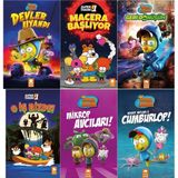 Eksik Parça Yayınları Kral Şakir 6 Kitap Set + Devler + Geri Dnşm+Macera Bşlyr+O İş Bizde+Mikrp +Cumburlop