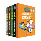 Eksik Parça Yayınları Kral Şakir 6 Kitap Takım Set - Varol Yaşaroğlu Çocuk Öykü Kitapları 1256 Sayfa 2019 Yayınlı