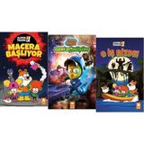 Eksik Parça Yayınları Kral Şakir Macera Başlıyor + O İş Bizde +Geri Dönüşüm / 3 Kitap Set