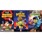Eksik Parça Yayınları Kral Şakir Süper Takım 1 Macera Başlıyor + Devler Uyandı + Geri Dönüşüm 3 'lü Set Varol Yaşaroğlu