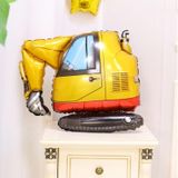 Ekskavatör Folyo Balon 75x63 CM İnşaat Temalı Parti Malzemesi