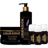Ekstra Acil Onarıcı Düzleştirici Keratin Bakım Seti