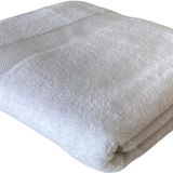 Ekstra Büyük Boy Banyo Havlusu, %100 Pamuklu Türk Havluları, 40x80 inç - Maksimum Yumuşaklık ve Emici Banyo Çarşafı, Ağır Ağırlık 1000 Gram 992 gr (Beyaz, 1 Adet)