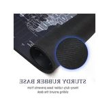 Ekstra Büyük Dünya Haritası Mouse Pad, Kaymaz Kauçuk Taban