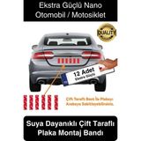 Ekstra Güçlü Suya Dayanıklı Çift Taraflı Otomobil Motosiklet Kamyon Plaka Yapıştırma Montaj Bandı - Ahşap - diğer