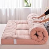 Ekstra Kalın Japon Katlanır Futon Yatak - Taşınabilir Kamp ve Yurt Kullanımı - Yataklar, Kanepeler, Salon Sandalyeleri için Yumuşak ve Rahat - Tek Boy 90 x 200 cm