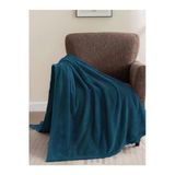 Ekstra Kalın Peluş Wellsoft Battaniye Tek Kişilik 100X170 Cm