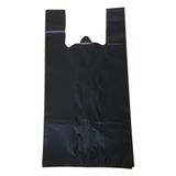 Ekstra Kalın Siyah Poşet 40X75 cm 5 kg Dayanıklı Atlet Poşet Dökme Siyah Battal Boy Çöp Poşeti