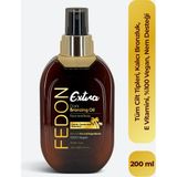 Ekstra Koyu Bronzlaştırıcı E Vitamini Kakao Içerikli Dark Extra Bronzing Oil 200 ml