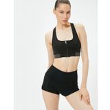 Ekstra Mini Spor Tayt Standart Bel Slim Fit