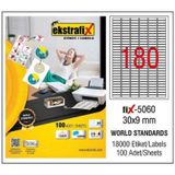 Ekstrafix Fix-5060 Lazer Etiket