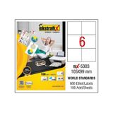 Ekstrafix Laser Etiket 105x99 Laser-copy-ınkjet Fix-5303