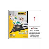 Ekstrafix Laser Etiket 210 X 297 Mm Lazer Yazıcı Etiketi 100 Yaprak
