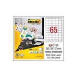 Ekstrafix Laser Etiket 38,1X21,1Mm Q Fix-5165 (100 Lü Paket)