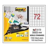 Ekstrafix Lazer Etiket (FİX5165) 38,1X21,1