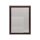 ekstrafix pvc çerçeve a3 ceviz ıç ölçüleri 30x42 cm - dış ölçüleri 33x45 cm fıx-çc08 - Yok