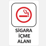 Ekstrafix YUL-431 25x35 cm Sigara İçme Alanı