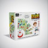 Eküri Eğlenceli ve Çocukları Geliştiren Zeka Oyunu (Dikkat - Odaklanma - Hız - Görsel Algı - Zeka Oyunu - Oyuncak - Aile Kutu Oyunu)