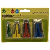 El Biye Kıvırma Aparatı | 4 Lü Set 6 mm | 12MM | 18MM | 25MM | Tüm Ev Tipi Marka Makineler ile Uyumludur Fayla