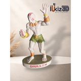El Boyaması Street Fighter Dhalsim 3D Baskı Figür - 12 cm Oyuncu Odası Dekor - Çok Renkli