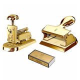 El Casco Masaüstü Zımba Delgeç Seti Gold Set-7-L