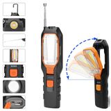 El Feneri 4 Modlu 90° Akrobat LED Çalışma Işığı İş Lambası Darbeye Dayanıklı Mıknatıslı Fener 8W
