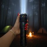 El Feneri Led USB ŞARJLI-Ultra Güçlü Parlak 18.650 7.200 mAh Büyük Boy El Feneri [Enerji Sınıfı A++]Ortam Lambası Deprem,Polis,Jandarma,Zabıta,Bekçi Zoom Yüksek Lümen POWERBANK (YÜKSEK PARLAKLIK)
