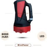 El Feneri Projektör Şarjlı Tiger Torch TR-2630 - Şarjlı El Lambası