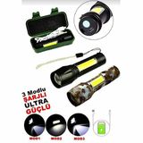 EL FENERİ Usb Charge Ibc-11 (2In1=3W+1W) Usb Şarjlı Ledli Polis El Feneri (Plastik Kutulu)