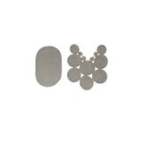 El İşçiliği Jüt Hasır Banyo Paspas Seti 2’li Kaymaya Dayanıklı Çocuk ve Evcil Hayvan Dostu Zamansız Dekoratif Kilim Takımı Banyo Halısı Klozet Önü Paspası Takımı (GRİ, 65 x 70 cm, 55 x 85 cm)