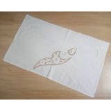 El İşi Beyaz Renkli Nakışlı Runner,Sehpa Örtüsü 57X95cm